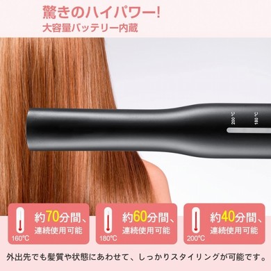 Avatool「コードレスヘアアイロン」