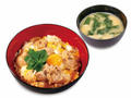 【松のや】「親子丼」復活！　今回は「とろ〜り玉子」が贅沢な「エッグonエッグ」