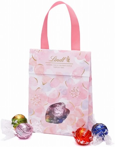 リンツ「チョコレート リンドール さくら ギフトバッグ　8個入り」