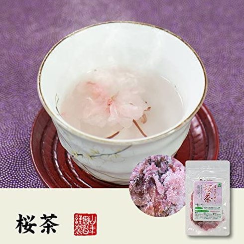 巣鴨のお茶屋さん 山年園「桜茶 40g」