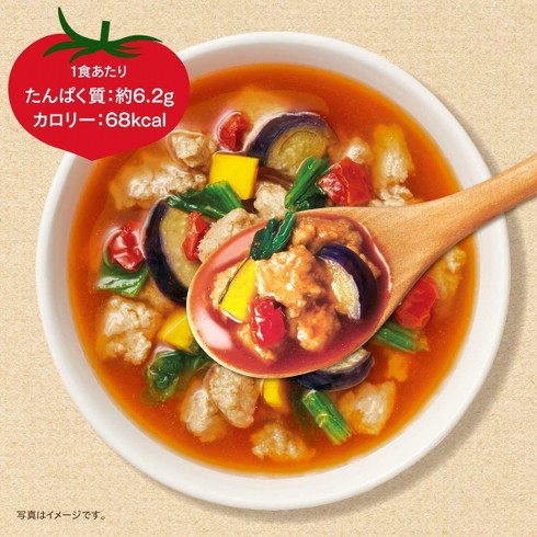 ひかり味噌「オーツミートと野菜のスープ トマト （1食×6個）」