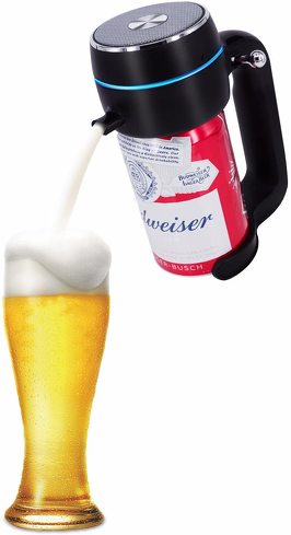 「超音波式ハンディビールサーバー」