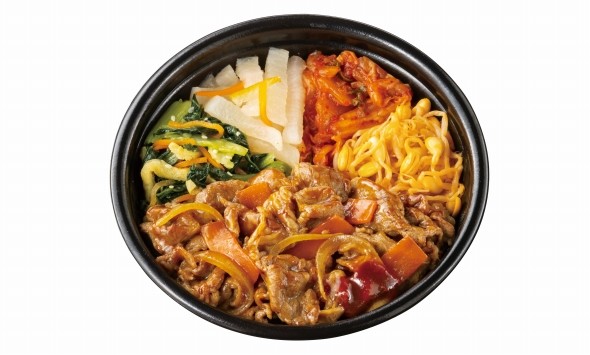 「野菜が摂れる肉増しビビンバ（温玉なし）」
