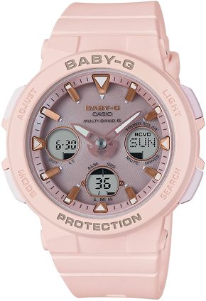 カシオ「BABY-G 腕時計 BEACH TRAVELER(BGA-2500-4AJF)」