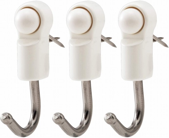 レック「ダブルピンフック ミニ 3個入 H-565」