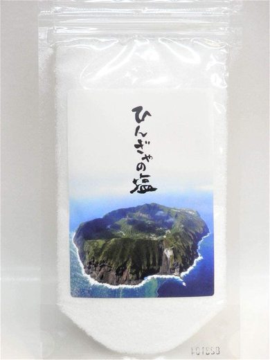 ひんぎゃの塩「青ヶ島の火山の地熱蒸気で造るひんぎゃの塩」