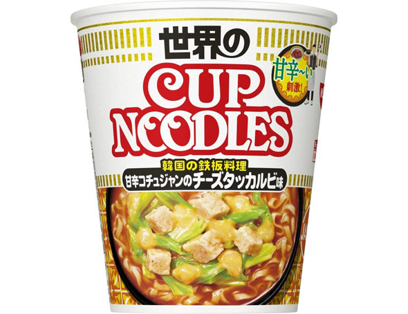 日清食品　カップヌードル 甘辛コチュジャンのチーズタッカルビ味