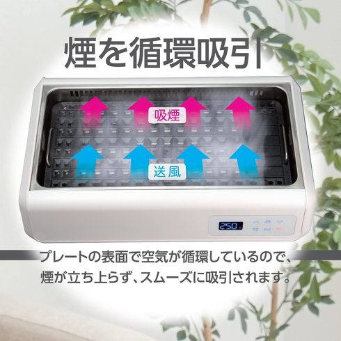 無煙ロースター:機能性と付属のプレートをチェック