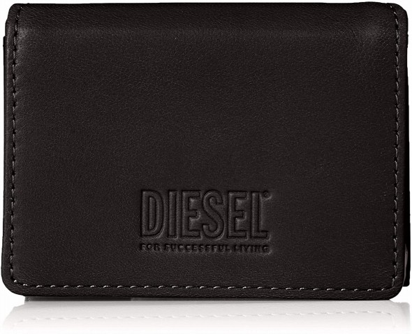 「DIESEL レディース レザー 三つ折り ミニ財布 X08047P1658」