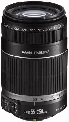キヤノン「望遠レンズ EF-S55-250mm F4-5.6 IS APS-C対応」