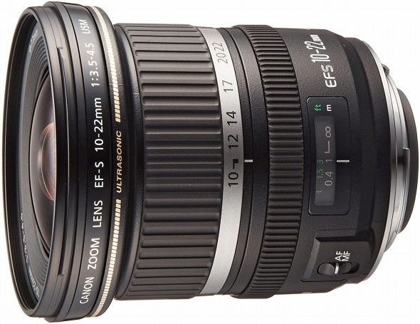 キヤノン「超広角ズームレンズ EF-S10-22mm F3.5-4.5 USM APS-C対応」