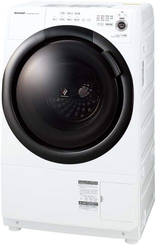 「ドラム式洗濯乾燥機 ES-S7F-WL」