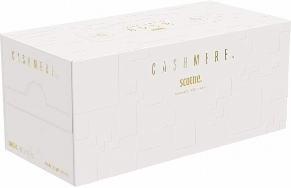 スコッティ「カシミヤ ティシュー 440枚（220組）×10箱入り」
