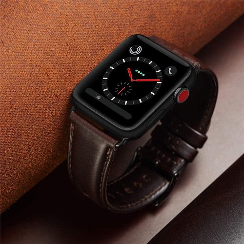 OUHENG「Genuine Leather Iwatch交換ストラップ」