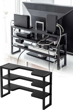 サンワダイレクト「モニター裏 収納ラック(200-STN048)」