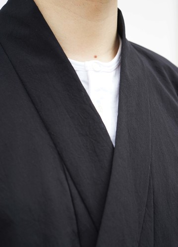 Quick Dry OUTDOOR KIMONOの着用画像