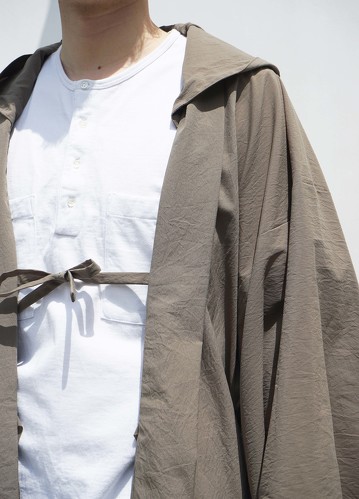 OUTDOOR KIMONO Quick Dry HAORIの着用画像