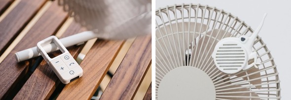 様々な機能を搭載した「ポータブルコードレス扇風機 ANDON FAN」