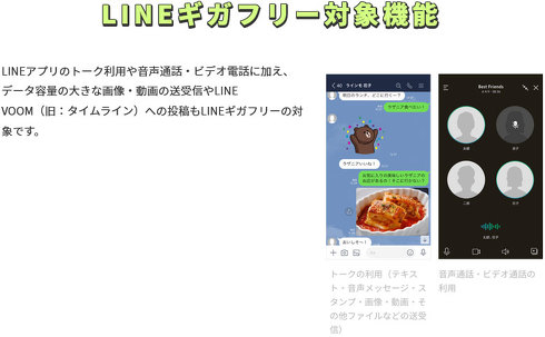 LINEギガフリー