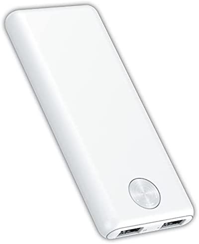 「HIDISC SMART MINI コンパクト 5000mAh ハイパワーモバイルバッテリー（HD-MB5000GFWH）」