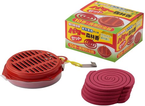 コダマ「パワー森林香 10巻 携帯防虫器セット」