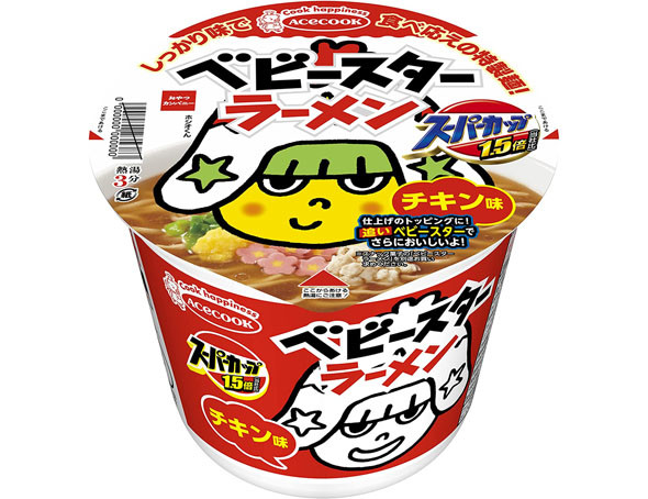 エースコック　スーパーカップ1.5倍 ベビースターラーメン チキン味