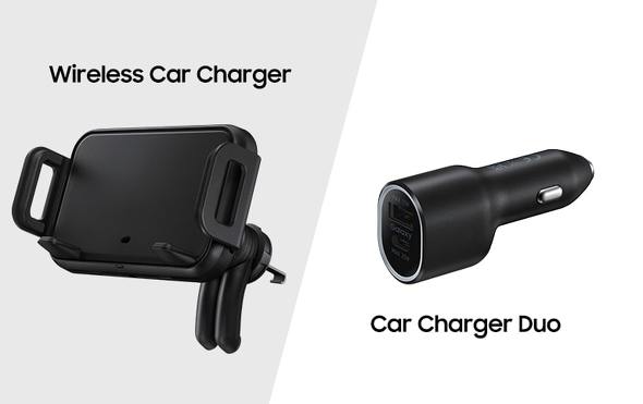 「Wireless Car Charger」と「Car Charger Duo」