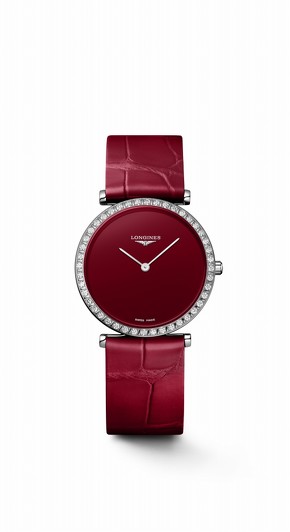 「LA GRANDE CLASSIQUE DE LONGINES　カーマインレッド」