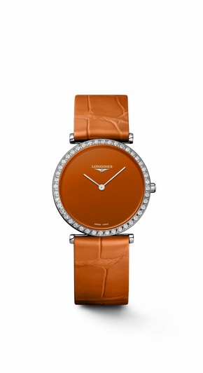 「LA GRANDE CLASSIQUE DE LONGINES　バーントオレンジ」