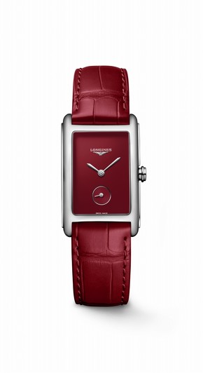 「LONGINES DOLCEVITA　カーマインレッド」