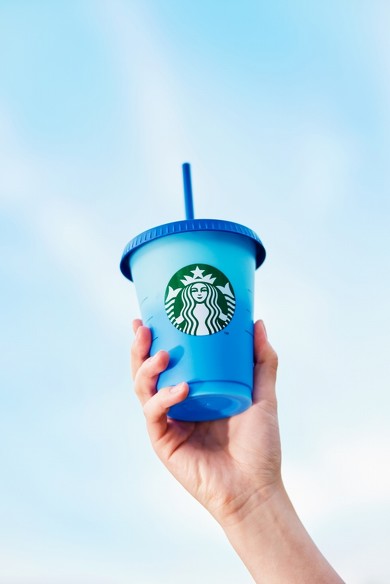 「カラーチェンジング リユーザブル コールド カップ」