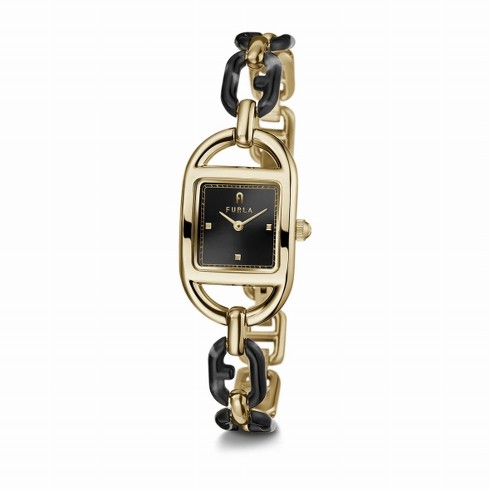「FURLA CHAIN SQUARE WW00026002L2(ブラック)」