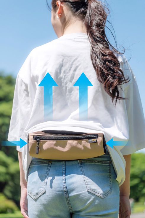 ファン付きバッグ