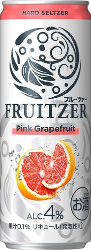 「アサヒFRUITZER PinkGrapefruit（フルーツァー ピンクグレープフルーツ）」