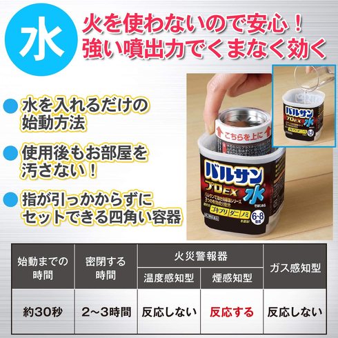 害虫対策グッズ：隠れた個体を駆除するなら「燻煙タイプ」