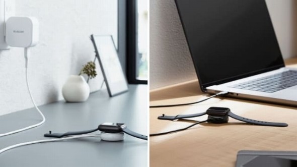 「Apple Watch磁気充電ケーブル」「Apple Watch磁気充電変換アダプター」