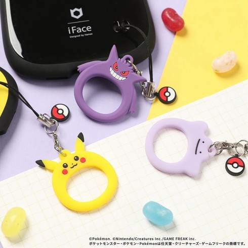 「ポケットモンスター / ポケモン シリコンリングストラップ」シリーズ