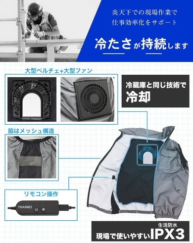 サンコー・冷蔵服
