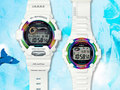 G-SHOCK&BABY-G、2022年の「イルカ・クジラモデル」は虹がモチーフ 1点ずつ固有のグラデーションを楽しめる!