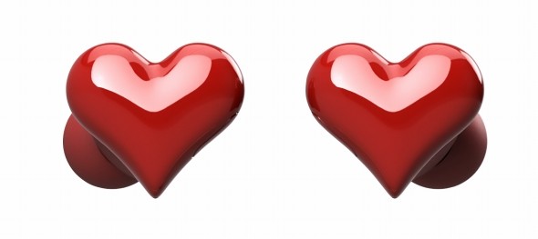 「HeartBuds Red」