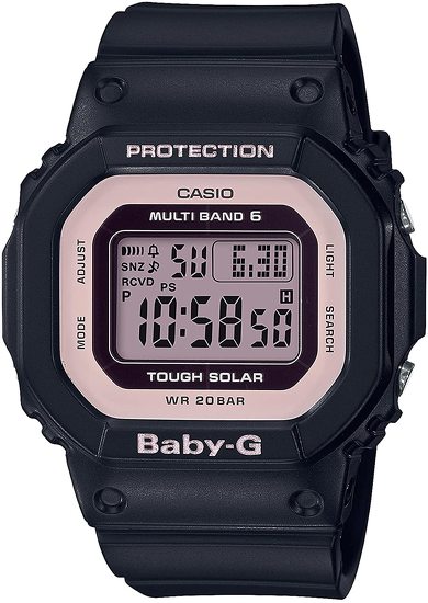 カシオ「BABY-G 電波ソーラー腕時計(BGD-5000U-1BJF)」