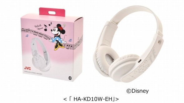 「ミニーマウス」デザインモデル「HA-KD10W-EW」