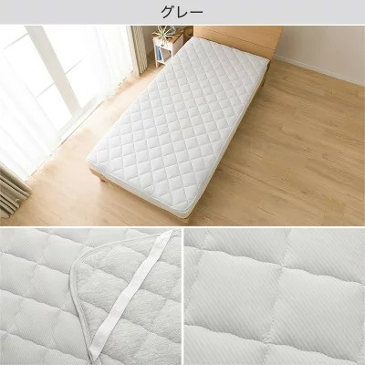 ニトリ「ひんやりもちもち敷きパッド　シングル（Nクール モチモチ i-n S）」