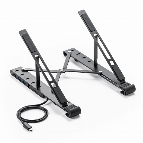 スタンド一体型ドッキングステーション「400-HUB096DBK」