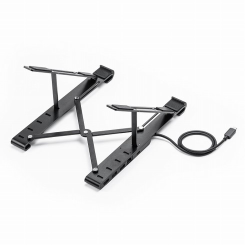 スタンド一体型ドッキングステーション「400-HUB096DBK」