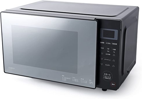 シロカ「ミラーガラス電子レンジ（SX-18D132）」
