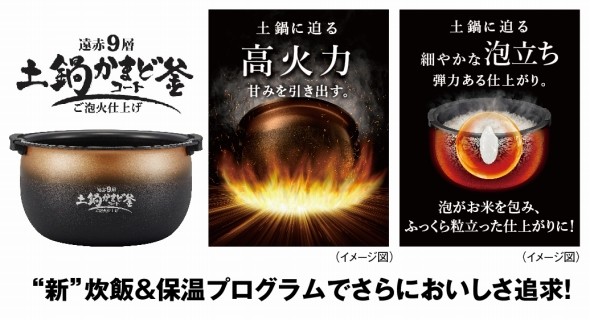 「圧力IHジャー炊飯器 炊きたて ご泡火炊き JPI-S100/S180」