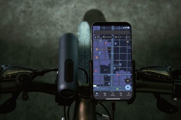 エレコム・自転車用LEDライト