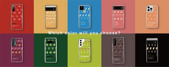 ケースプレイ新デザインスマホケース「Oshi Colorシリーズ」