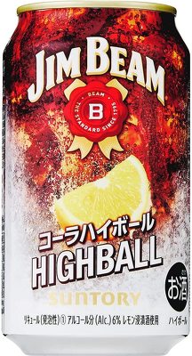 サントリースピリッツ「ジムビーム ハイボール缶<コーラハイボール>」